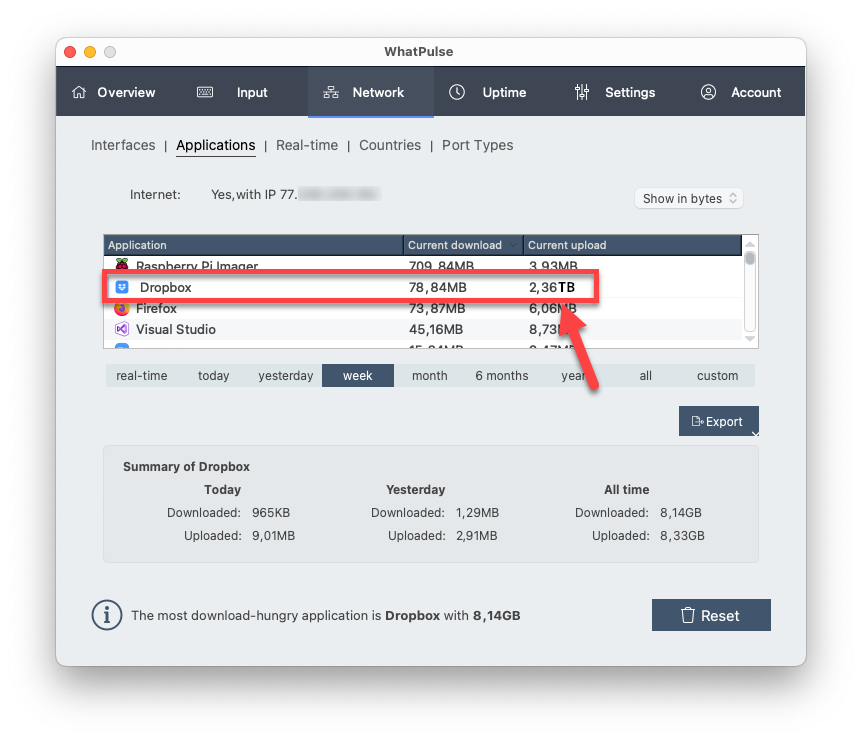 application network monitor